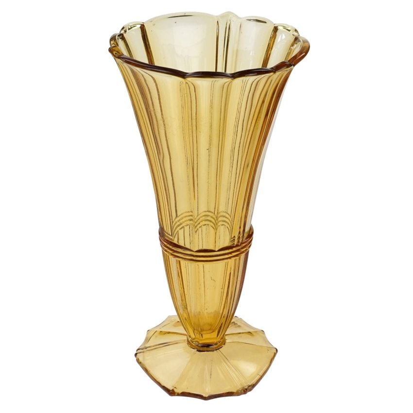 54088 BERNSDORF ŚLICZNY BURSZTYNOWY WAZON ART-DECO (1).jpg