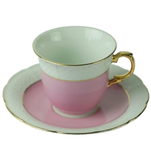 THUN NATALIE RÓŻOWA FILIŻANKA ZE SPODKIEM