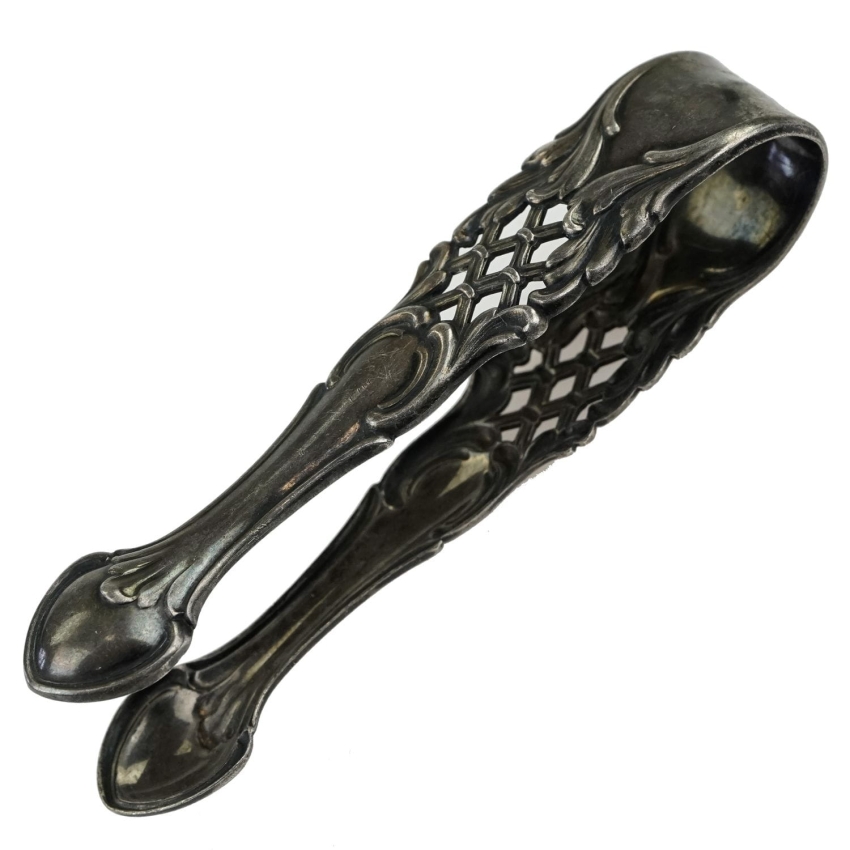 54362 AŻUROWE SZCZYPCE DO CUKRU PLATEROWANE SREBREM (1).jpg