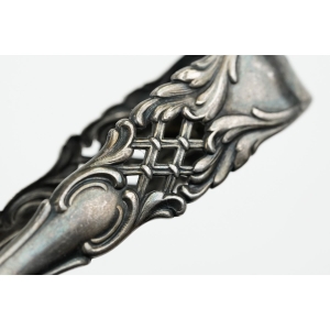 54362 AŻUROWE SZCZYPCE DO CUKRU PLATEROWANE SREBREM (2).JPG