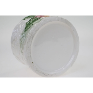 54486 CERAMICZNY POJEMNIK NA DŻEM MIÓD RĘCZNIE MALOWANE WISIENKI (5).JPG