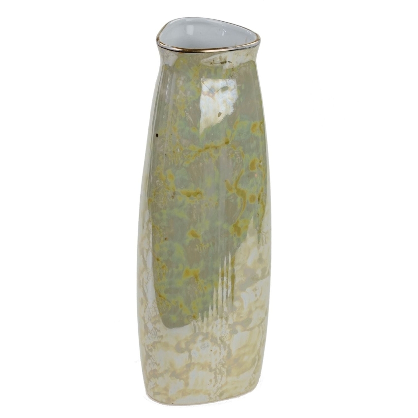 54573 WAŁBRZYCH MARMURKOWY WAZON NEW LOOK PORCELANA SELEDYNOWY OPALIZOWANY (1).jpg