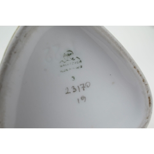 54573 WAŁBRZYCH MARMURKOWY WAZON NEW LOOK PORCELANA SELEDYNOWY OPALIZOWANY (5).JPG
