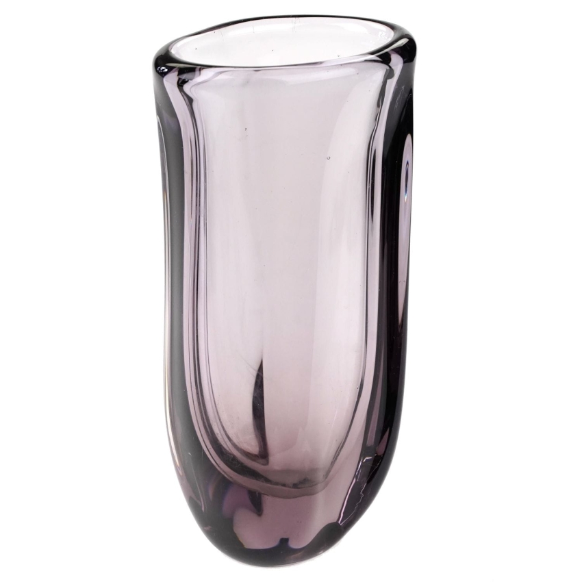 54812 ŠKRDLOVICE J. BERANEK ELEGANCE DESIGNERSKI BAKŁAŻANOWY WAZON (1).jpg