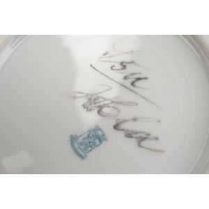 54846 SCHUMANN PARA UROCZYCH AŻUROWYCH TALERZYKÓW GIRLANDY BARWNYCH KWIATÓW (5).JPG