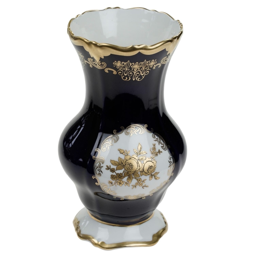 54898 WEIMAR KATHARINA KOBALTOWY WAZON I ZŁOTE KWIATY ŚLICZNY (1).jpg