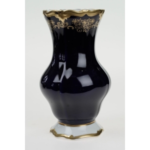 54898 WEIMAR KATHARINA KOBALTOWY WAZON I ZŁOTE KWIATY ŚLICZNY (2).JPG