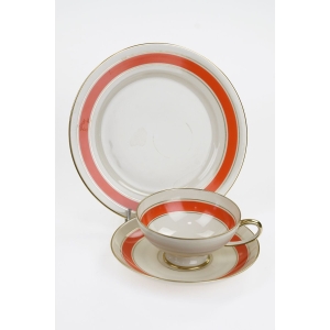 55092 ROSENTHAL WINIFRED KOŚĆ SŁONIOWA I POMARAŃCZOWE PASECZKI ELEGANCKA ŚNIADANIÓWKA (4).JPG
