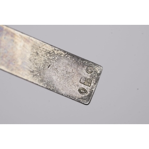 55639 RUDA ŚLĄSKA STARA SREBRNA SPINKA DO KRAWATA PRÓBA 925 WAGA 11,6 G (5).JPG