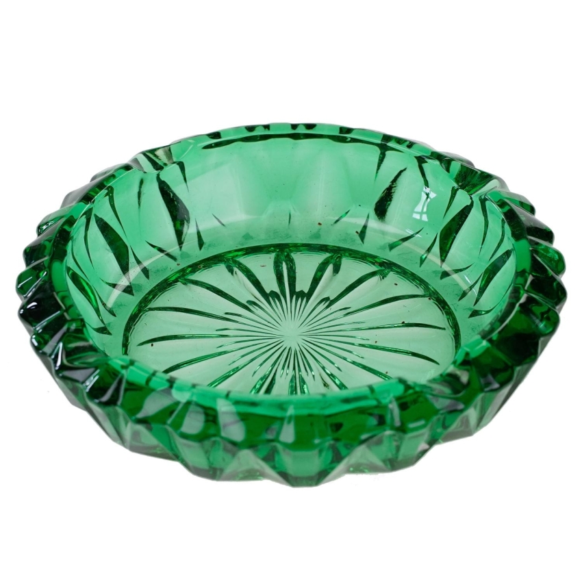 55670 BELGIA SZMARAGDOWA POPIELNICA POPIELNICZKA (1).jpg