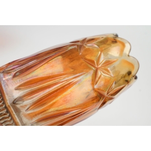 55934 CARNIVAL GLASS IRYZOWANY WAZON HORTENSJA (3).JPG