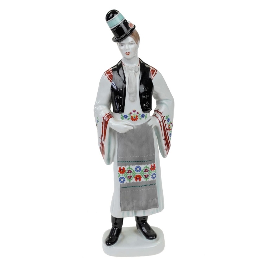 55967 HOLLOHAZA DUŻA FIGURA MĘŻCZYZNY W STROJU LUDOWYM (1).jpg