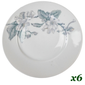 55984 ROSENTHAL ELSE POMONA KOMPLET TALERZY OBIADOWYCH PŁASKICH KWITNĄCA JABŁOŃ (1).jpg