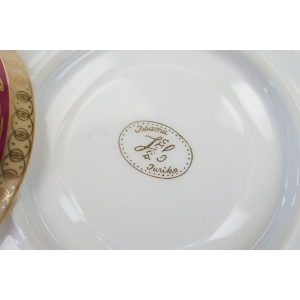 56159 JAPONIA FILIŻANKA MOKKA NA SPODKU RĘCZNIE DEKOROWANA (6).JPG