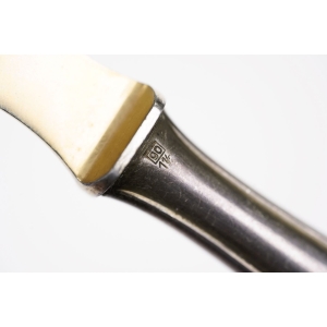 56257 WMF MODEL 2200 PLATEROWANY SREBREM NÓŻ DO MASŁA ZE ZŁOCONYM OSTRZEM (3).JPG