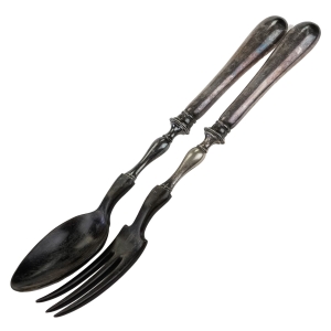 SZTUĆCE DO SAŁAT Z ROGU ELEGANCKIE I EFEKTOWNE