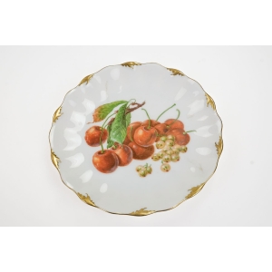 56598 WEIMAR MARGA CUDOWNY KOMPLET TALERZY DESEROWYCH OWOCOWE DEKORACJE (6).JPG