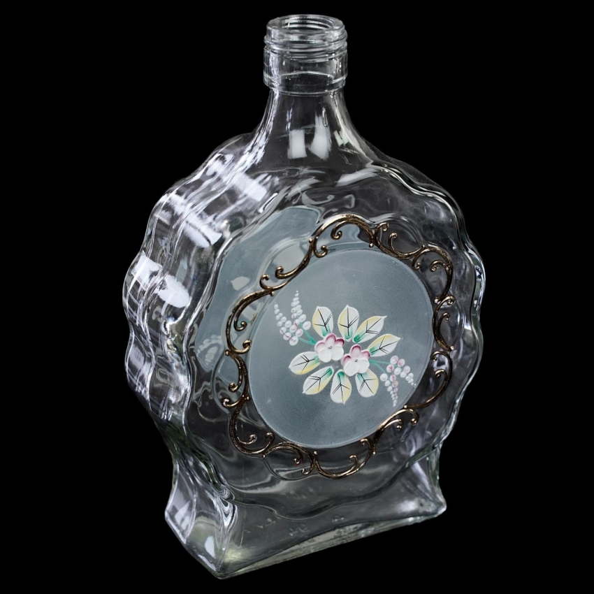 56868 KARAFKA KACZKA DO WINA WODY ZAKUTA W PLATER (1).jpg