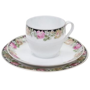 TIRSCHENREUTH CUDOWNA ŚNIADANIÓWKA RÓŻANE BORDIURA