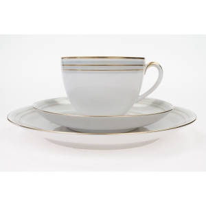 56899 ARZBERG H. LÖFFELHARDT FORMA 2000 ŚNIADANIÓWKA SZARO-ZŁOTE OPASKI (2).JPG