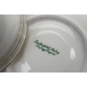 56899 ARZBERG H. LÖFFELHARDT FORMA 2000 ŚNIADANIÓWKA SZARO-ZŁOTE OPASKI (6).JPG