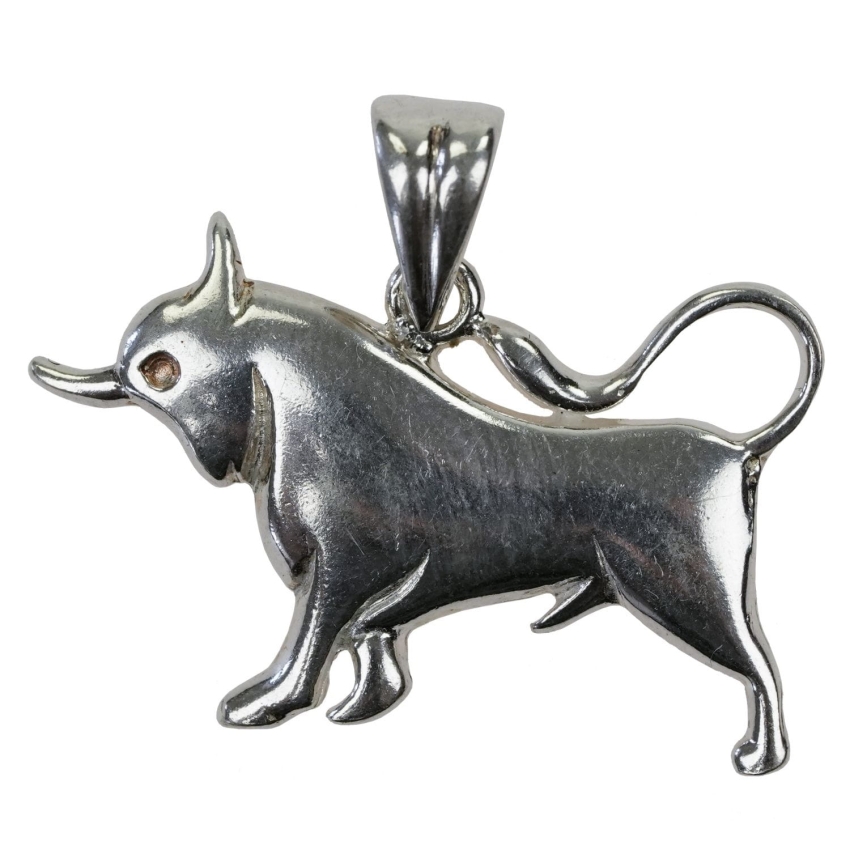 57115 SREBRO ZAWIESZKA WISIOREK SREBRNY ZNAK ZODIAKU BYK PRÓBA 925 WAGA 4,3 G (1).jpg