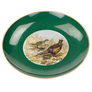 57218 FÜRSTENBERG ŚLICZNA MYŚLIWSKA PATERKA BAŻANTY DO ZAWIESZENIA NA ŚCIANIE (1).jpg