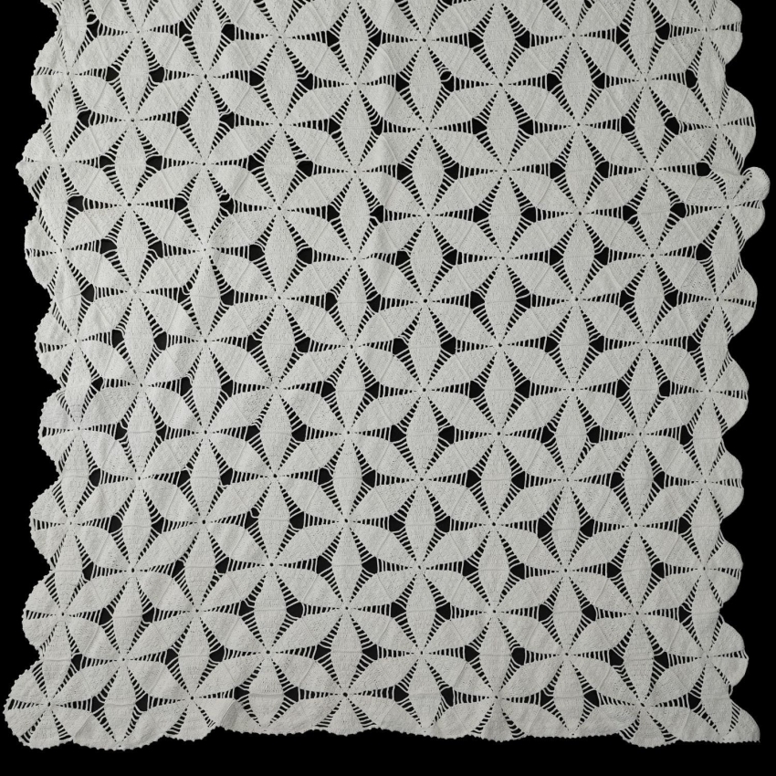 57332 SZYDEŁKO DUŻE KWIAZDY I GUZICZKI OBRUS KAPA NARZUTA 195 X 135 CM (1).JPG