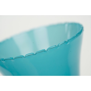 57368 EMPOLI BŁĘKITNY KIELICH WAZON DEKORACJA PIĘKNE SZKŁO (3).JPG