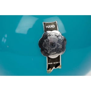 57368 EMPOLI BŁĘKITNY KIELICH WAZON DEKORACJA PIĘKNE SZKŁO (7).JPG