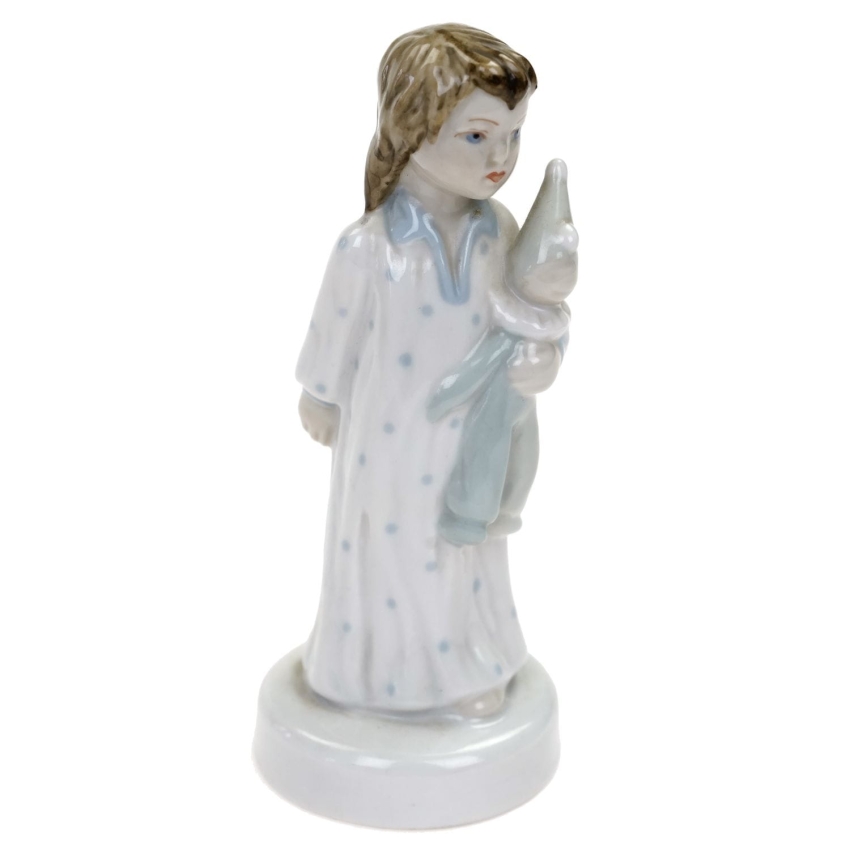 57393 ROYAL DUX DZIEWCZYNKA Z PAJACYKIEM ŚLICZNA FIGURKA (1).jpg
