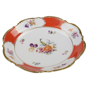 HUTSCHENREUTHER PATERA NA STOPIE KOLOROWE KWIATY