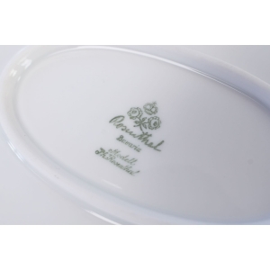 57617 ROSENTHAL PERLRAND DUŻA OWALNA PATERA PÓŁMISEK W BIELI (5).JPG