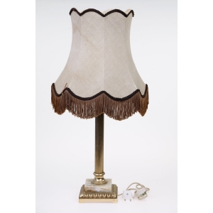57703 PIĘKNA LAMPA PODSTAWA LAMPY MOSIĘŻNA KOLUMNA I ONYKS (2).JPG
