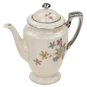 FRANZHÜTTE / HUTA FRANCISZKA POTSDAM DZBANEK DO KAWY BARWNE KWIATKI