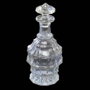 BIEDERMEIER DUŻA KARAFKA TYPU PRUSKIEGO