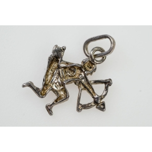 58108 SREBRO ZAWIESZKA WISIOREK SREBRNY ZNAK ZODIAKU STRZELEC PRÓBA 925 WAGA 1,3 G (4).JPG