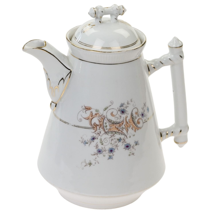 58033 BIEDERMEIER DZBANEK DO KAWY PATYCZAK RĘCZNIE MALOWANE KWIATY (1).jpg
