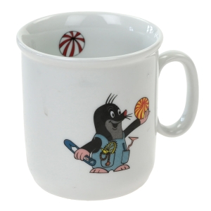 KRECIK KOSZYKARZ KRTEK KUBEK THUN Z KRECIKIEM Z BAJKI