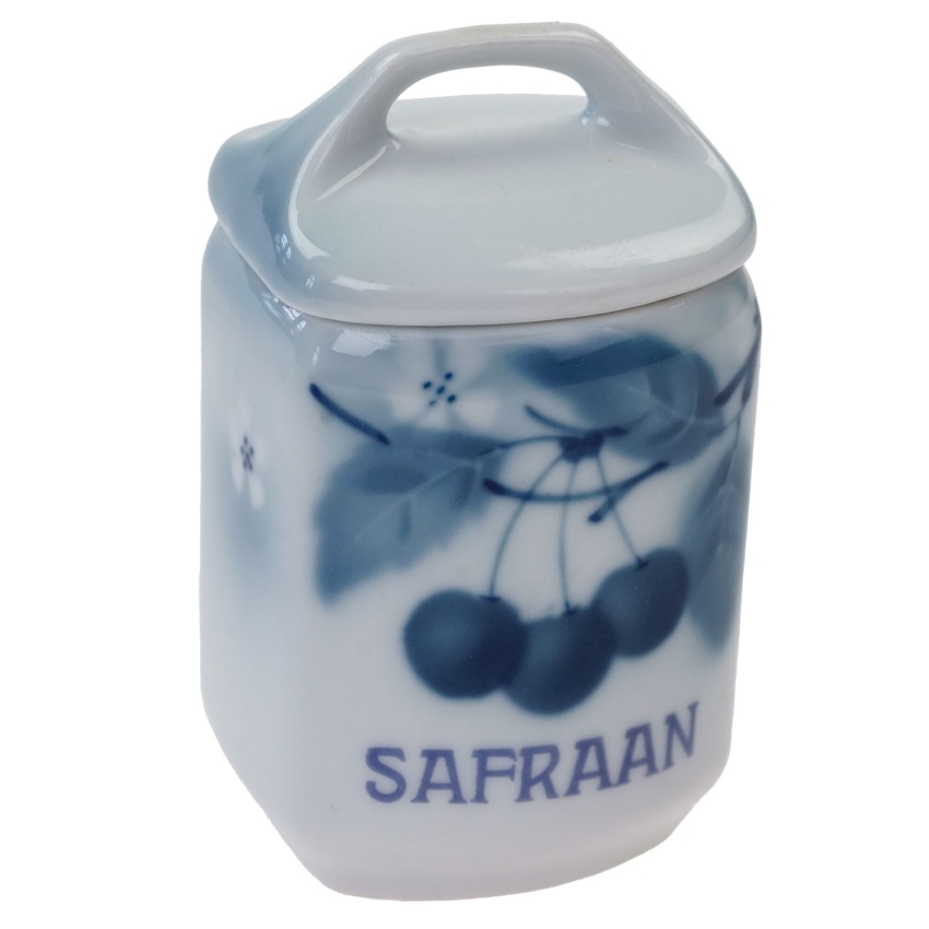 58003 LIMOGES CHARLES MARTIN STARY PORCELANOWY KUCHENNY POJEMNIK NA SZAFRAN W WISIENKI (1).jpg