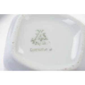 58003 LIMOGES CHARLES MARTIN STARY PORCELANOWY KUCHENNY POJEMNIK NA SZAFRAN W WISIENKI (4).JPG