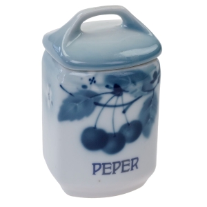 58002 LIMOGES CHARLES MARTIN STARY PORCELANOWY KUCHENNY POJEMNIK NA PIEPRZ W WISIENKI (1).jpg