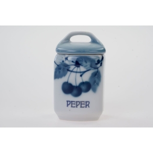 58002 LIMOGES CHARLES MARTIN STARY PORCELANOWY KUCHENNY POJEMNIK NA PIEPRZ W WISIENKI (2).JPG