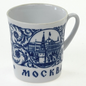 ŁOMONOSOV PETERSBURG FILIŻANKA KUBEK "MOSKWA"