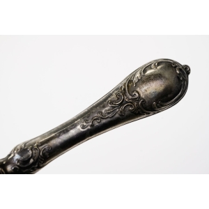 58306 FRANZ MOSGAU ART NOUVEAU SZTUĆCE DO SERWOWANIA RYB TRZONKI SREBRO 800 (5).JPG