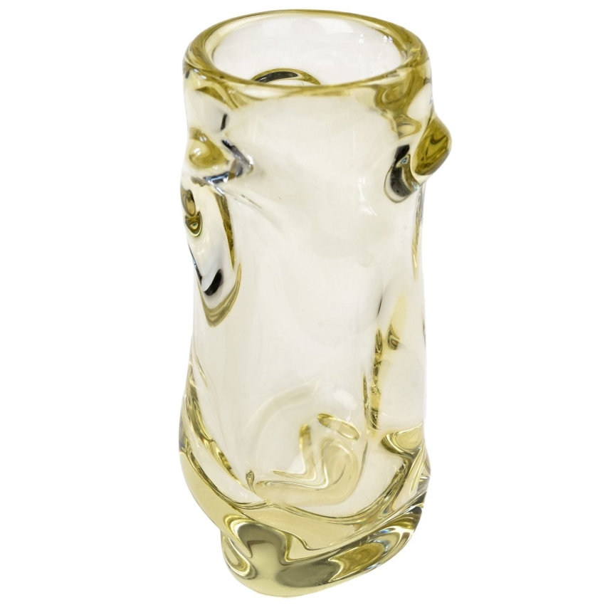 58400 ŽELEZNY BROD ŚLICZNY WAZON W CYTRYNOWYM KOLORZE F. ZEMEK (1).JPG