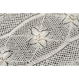 58431 SZYDEŁKO BIEŻNIK LAUFER SERWETA PLASTYCZNE KWIATY 91 X 50 CM (2).JPG