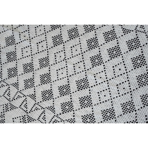 58828 SZYDEŁKO PIĘKNY OBRUS KAPA NARZUTA GEOMETRYCZNY WZÓR 192 X 172 CM (2).JPG