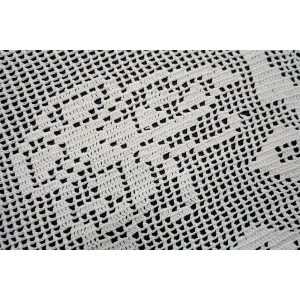 58837 SZYDEŁKO OWALNY BIEŻNIK LAUFER W MOTYLKI W BIELI 89 X 45 CM (3).JPG