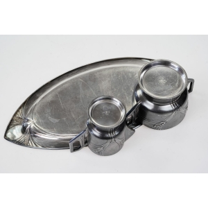 58994 WMF PLATEROWANY ZESTAW CUKIERNICA I MLECZNIK NA TACY KŁOSY ZBÓŻ ART-DECO (6).JPG